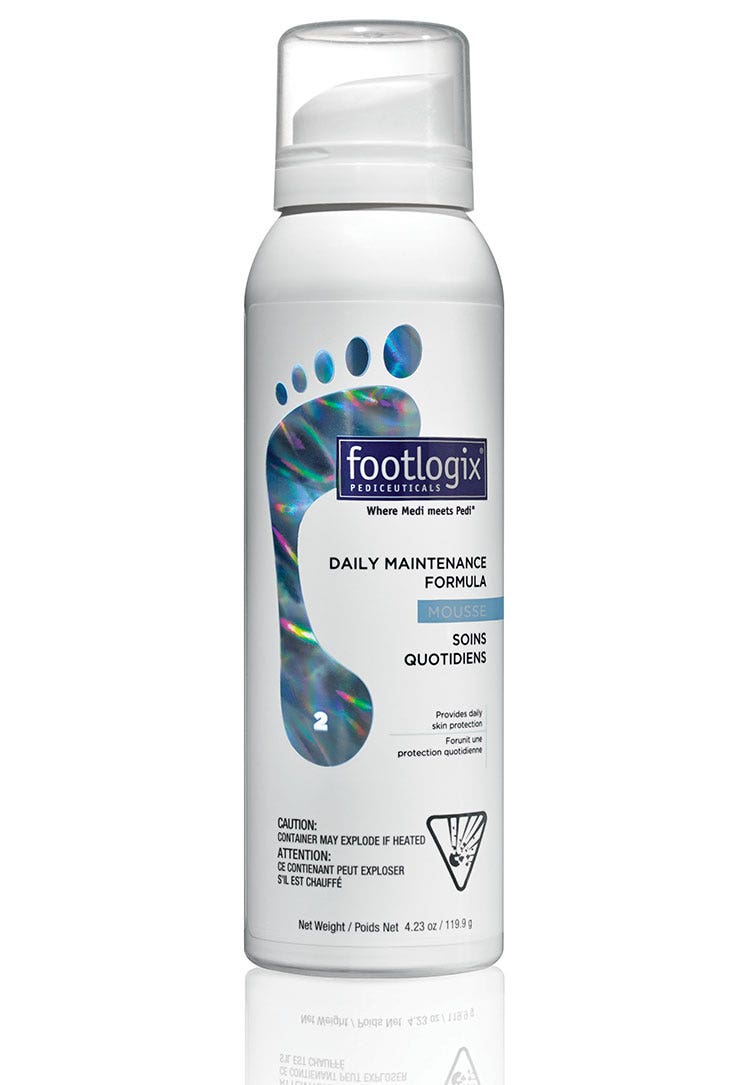 Footlogix Daily Maintenance Mousse Formula 125ml