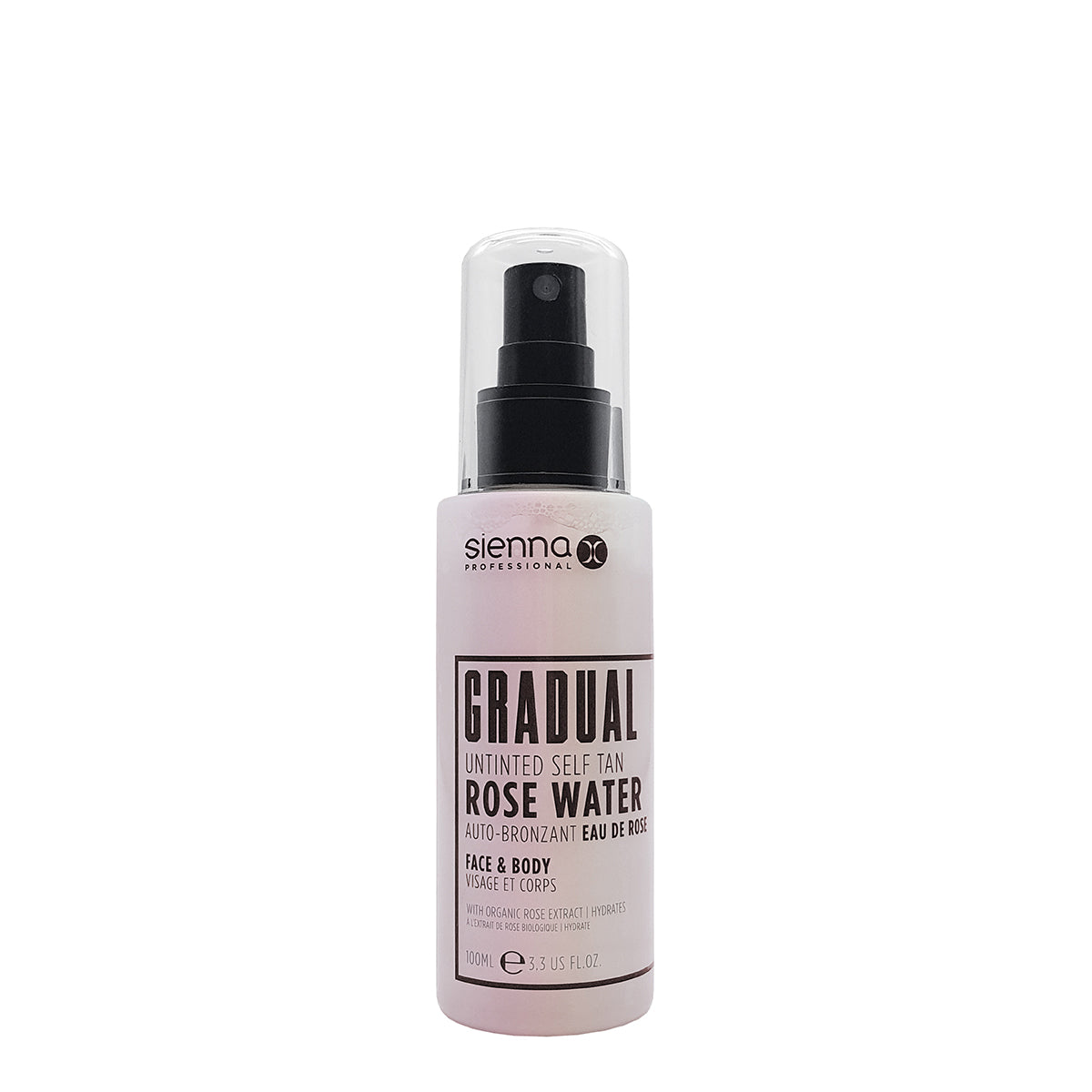 Sienna X Gradual Rose Water Self Tan Mist