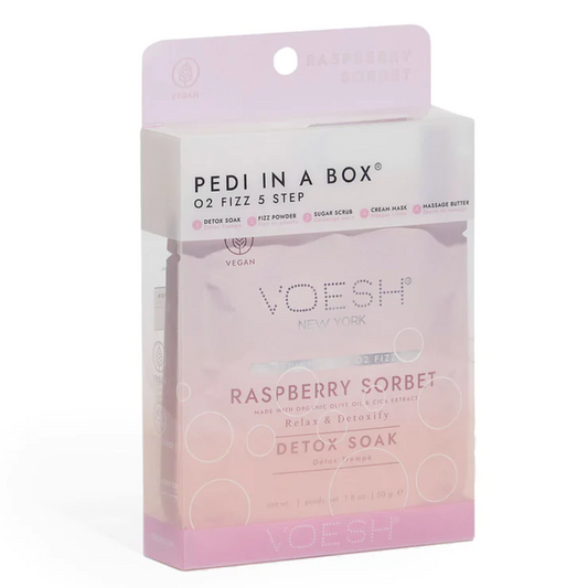 Voesh Pedi in a Box: Raspberry Sorbet